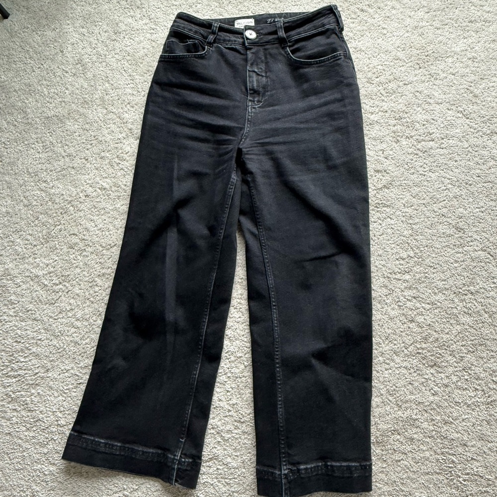 Pilcro Charcoal Denim Pants
